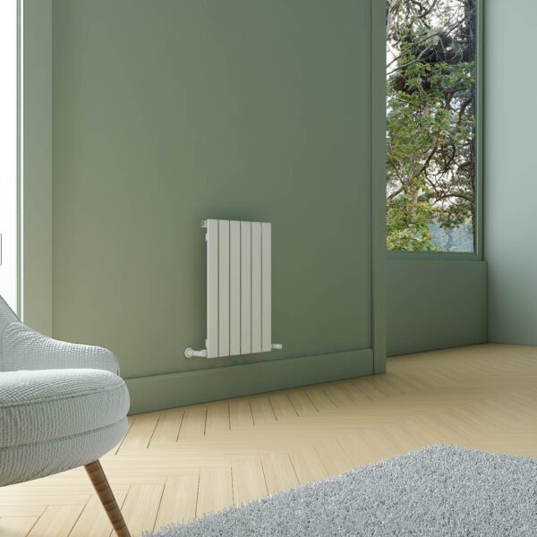 Plata | White Aluminium Radiator | 600x420