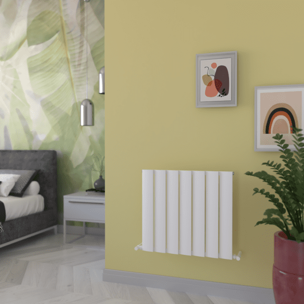 Step | White Aluminium Radiator | 600x660